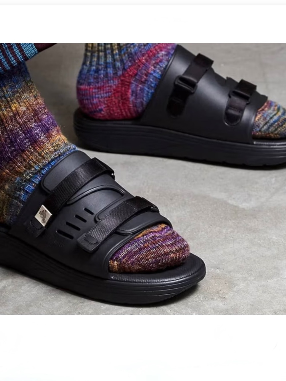SUICOKE Women's Black Urich Sandals Women's Size 8